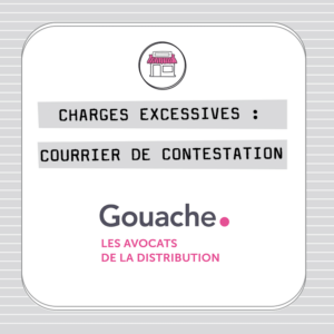 Charges excessives : courrier de contestation