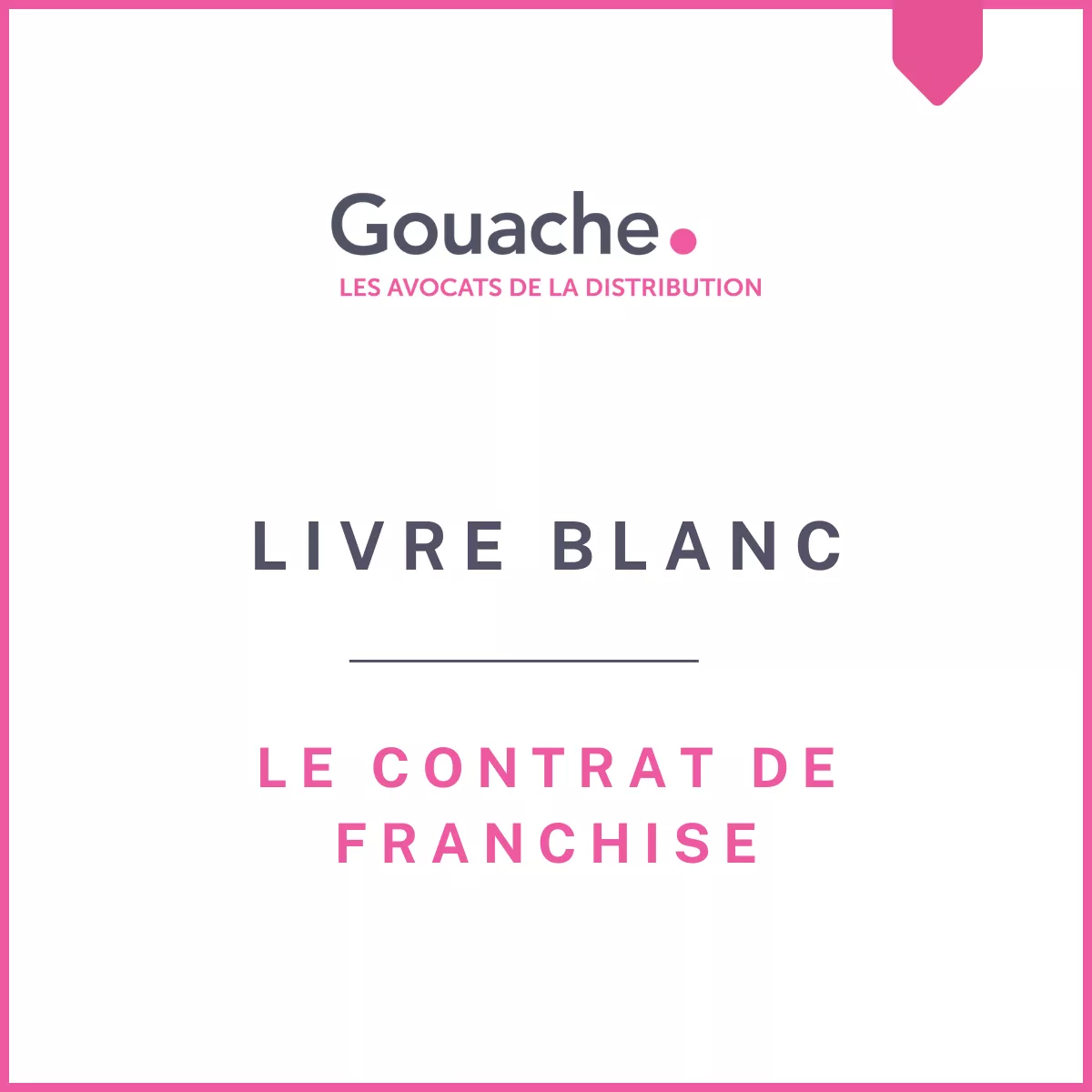 Le contrat de franchise