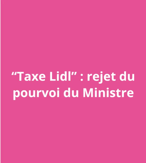 Taxe Lidl