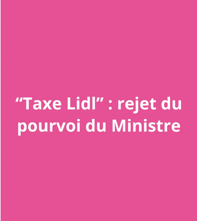 Taxe Lidl