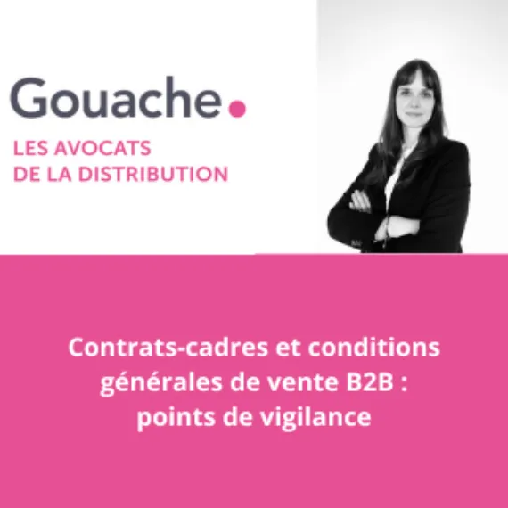 Contrats-cadres et conditions générales de vente B2B points de vigilance