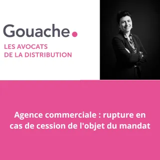 Agence commerciale rupture en cas de cession de l'objet du mandat